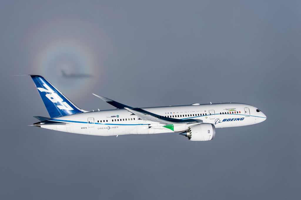 Boeing ecoDemonstrator 787